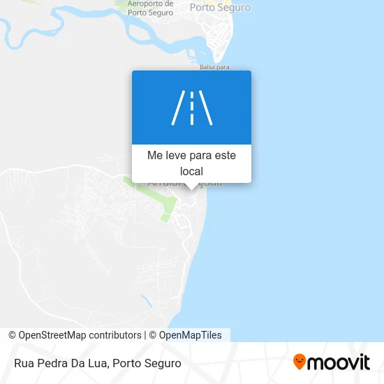 Rua Pedra Da Lua mapa