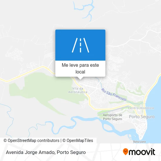 Avenida Jorge Amado mapa