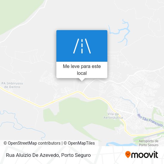 Rua Aluizio De Azevedo mapa