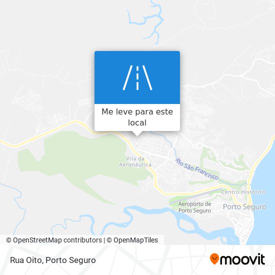 Rua Oito mapa