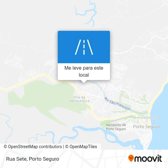 Rua Sete mapa