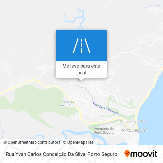 Rua Yvan Carlos Conceição Da Silva mapa