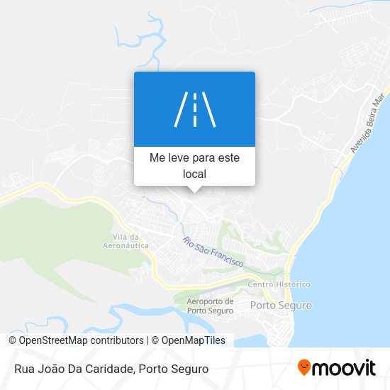 Rua João Da Caridade mapa