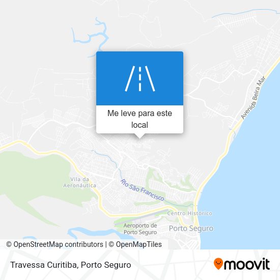 Travessa Curitiba mapa