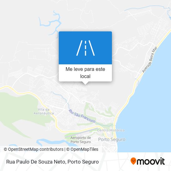 Rua Paulo De Souza Neto mapa