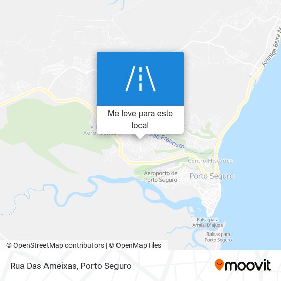 Rua Das Ameixas mapa