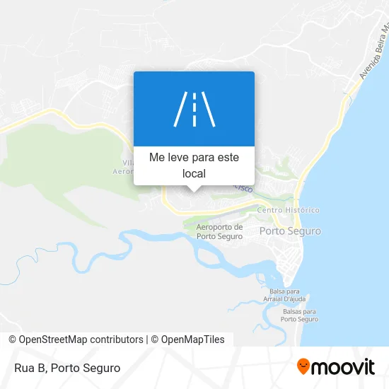 Rua B mapa