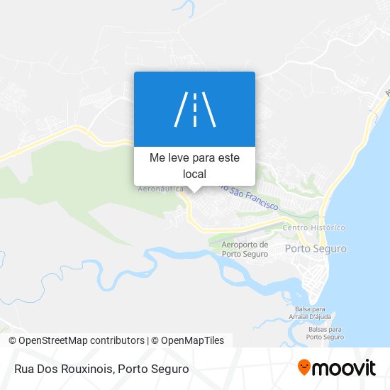 Rua Dos Rouxinois mapa