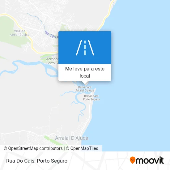 Rua Do Cais mapa
