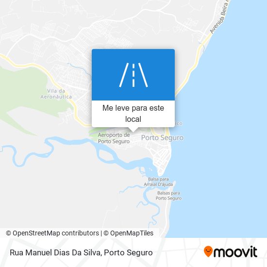 Rua Manuel Dias Da Silva mapa