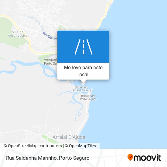 Rua Saldanha Marinho mapa