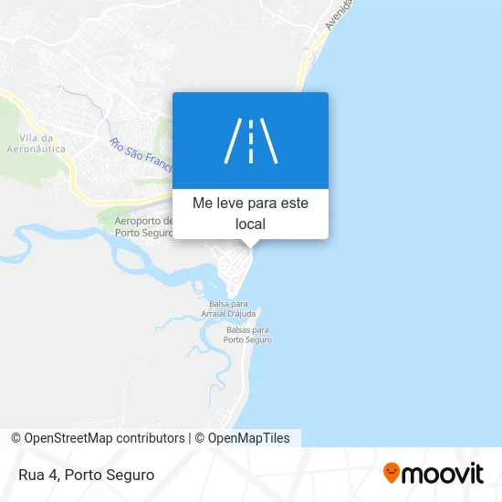 Rua 4 mapa