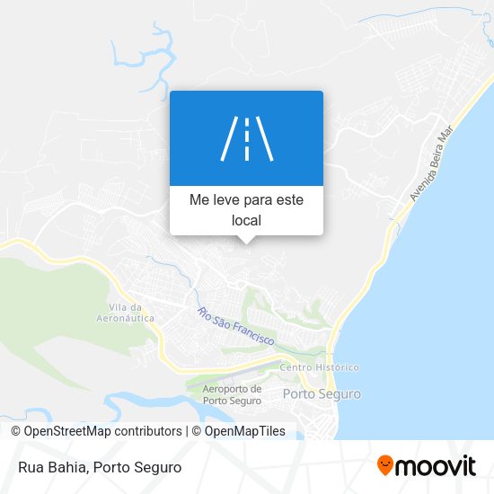 Rua Bahia mapa