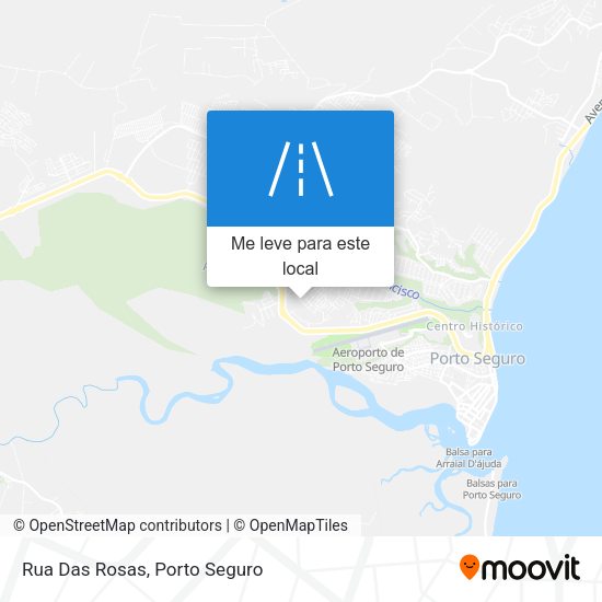 Rua Das Rosas mapa