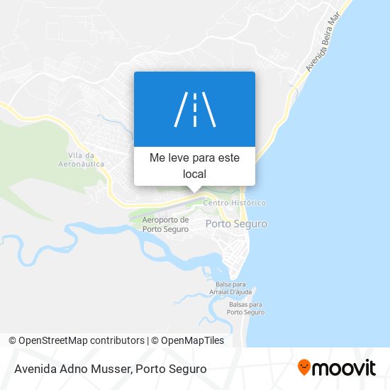 Avenida Adno Musser mapa