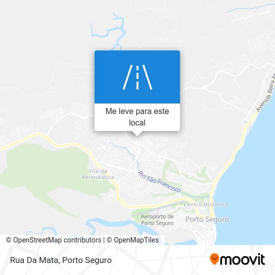Rua Da Mata mapa