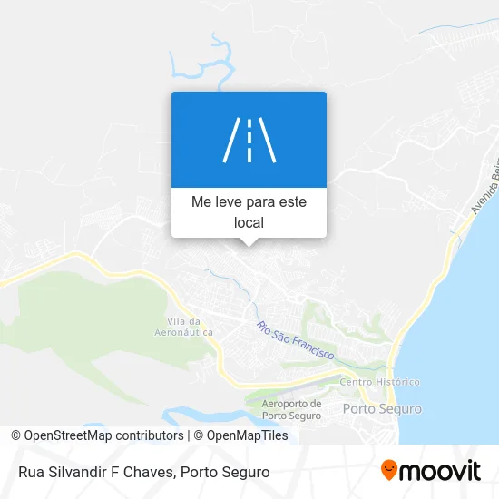 Rua Silvandir F Chaves mapa