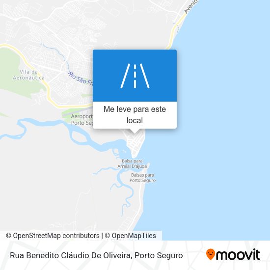 Rua Benedito Cláudio De Oliveira mapa