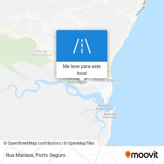 Rua Manaus mapa