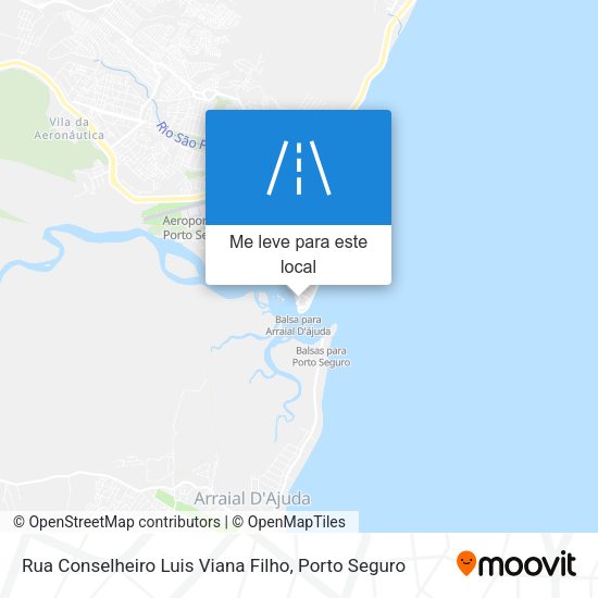 Rua Conselheiro Luis Viana Filho mapa