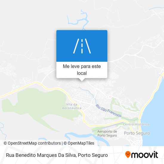 Rua Benedito Marques Da Silva mapa