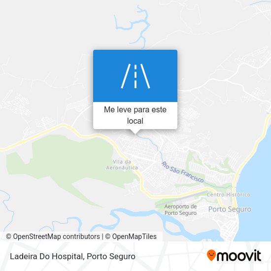 Ladeira Do Hospital mapa