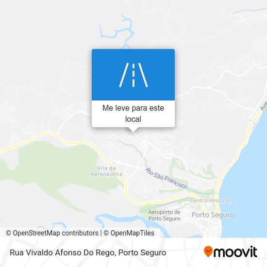 Rua Vivaldo Afonso Do Rego mapa