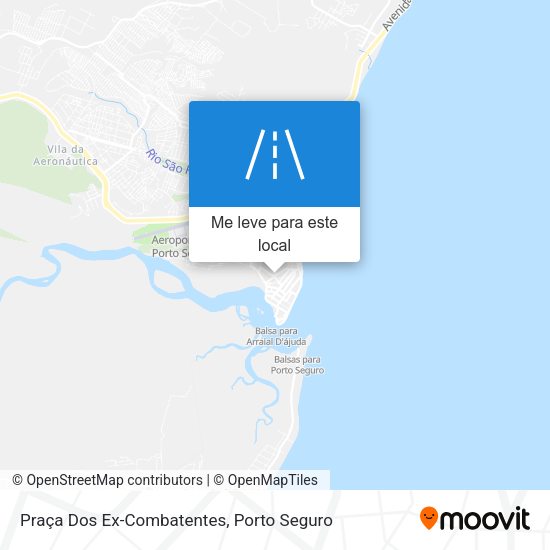 Praça Dos Ex-Combatentes mapa