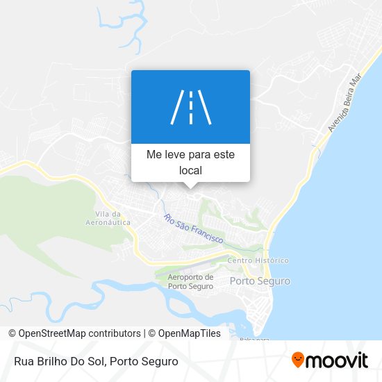 Rua Brilho Do Sol mapa