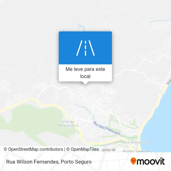 Rua Wilson Fernandes mapa