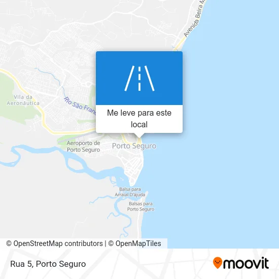 Rua 5 mapa