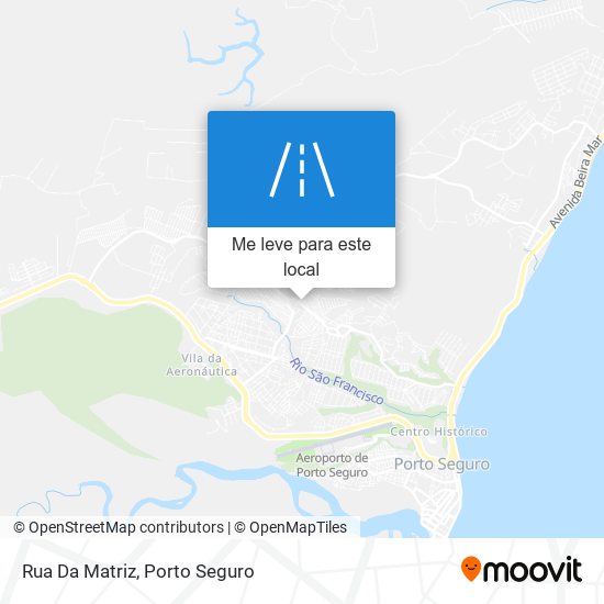 Rua Da Matriz mapa