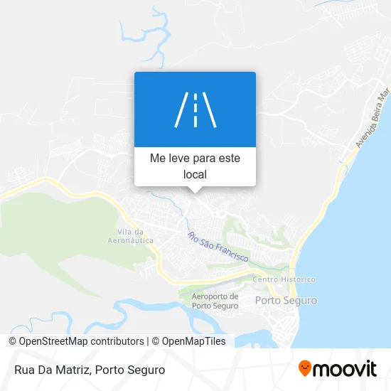 Rua Da Matriz mapa