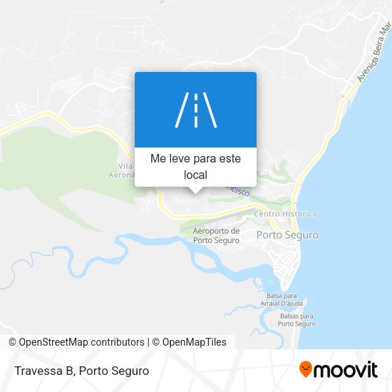 Travessa B mapa
