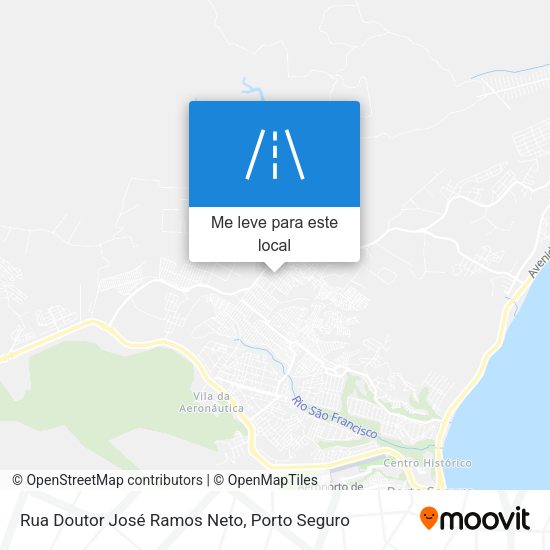 Rua Doutor José Ramos Neto mapa