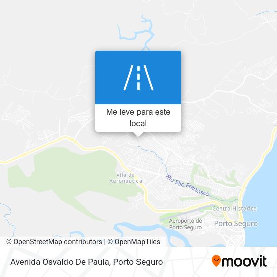 Avenida Osvaldo De Paula mapa