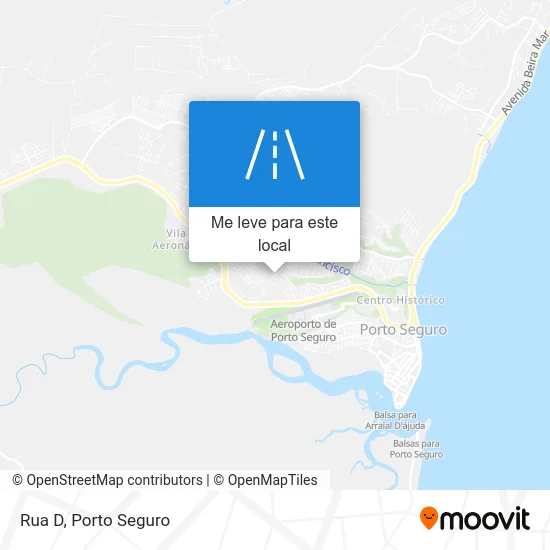 Rua D mapa
