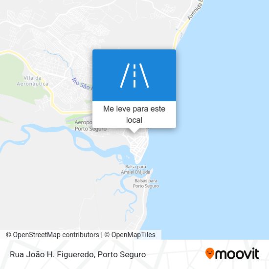 Rua João H. Figueredo mapa