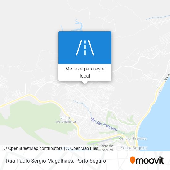 Rua Paulo Sérgio Magalhães mapa