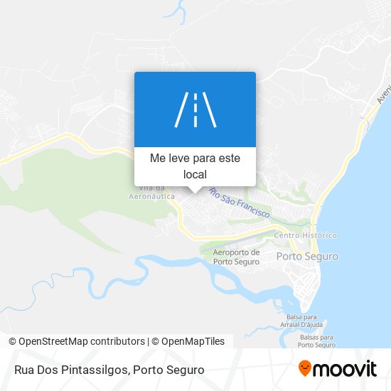 Rua Dos Pintassilgos mapa