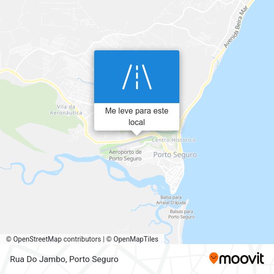 Rua Do Jambo mapa