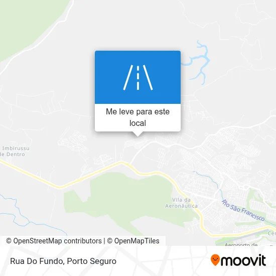 Rua Do Fundo mapa