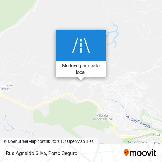 Rua Agnaldo Silva mapa