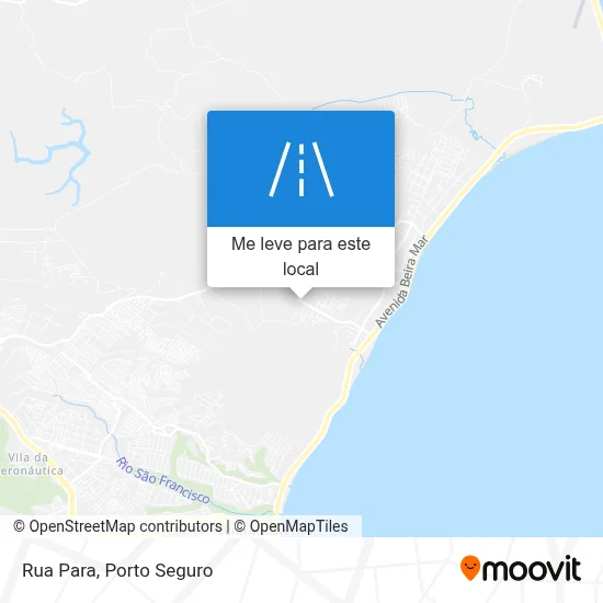 Rua Para mapa