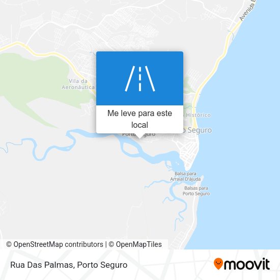 Rua Das Palmas mapa