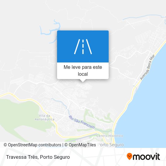 Travessa Três mapa