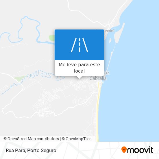 Rua Para mapa