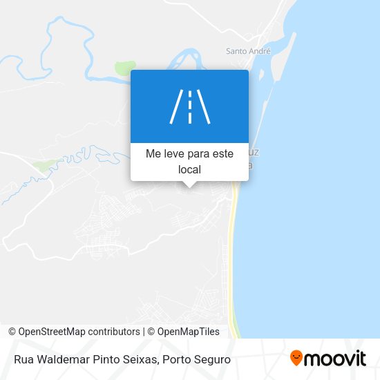 Rua Waldemar Pinto Seixas mapa