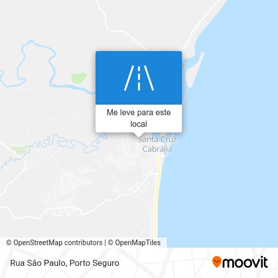 Rua São Paulo mapa