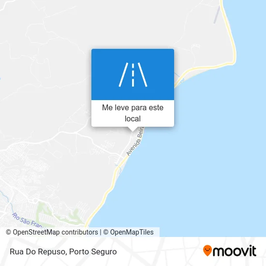 Rua Do Repuso mapa